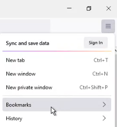 Firefox Bookmarks 1