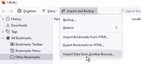 Firefox Bookmarks 3